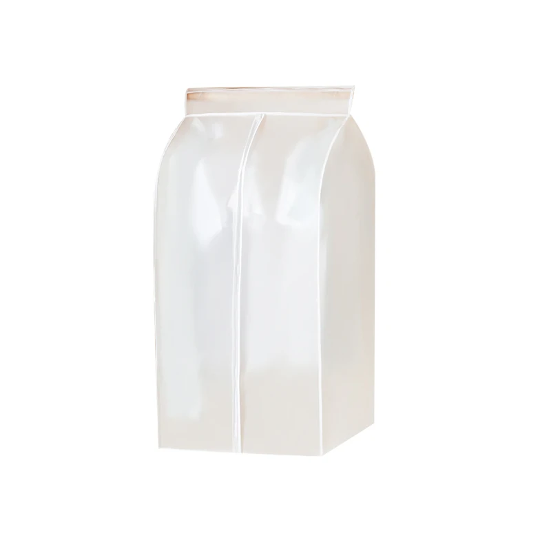 

New Clothes Hanging Dust Cover Dress Suit Coat Transparent Storage Bag Case Organizer Wardrobe Dress Clothing Hanging Dust Cover