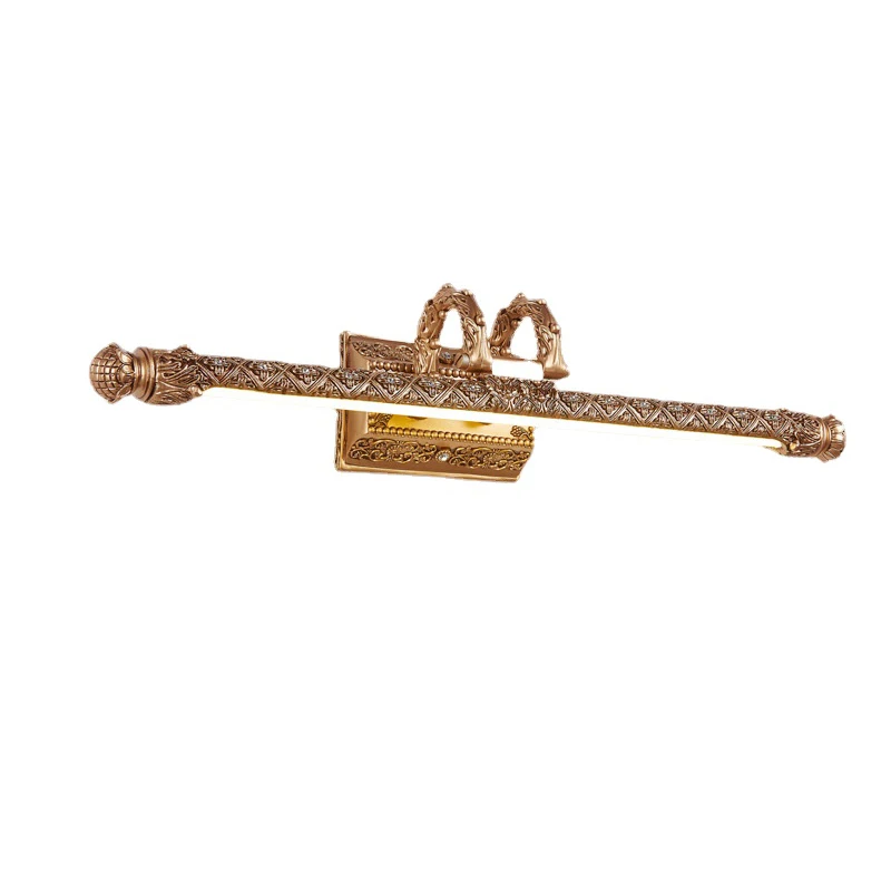 Ретро Европейский зеркальный передний светильник для шкафа водостойкая лампа