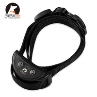 original 1pc pet dog training collar with 7 levels anti bark dog collar electric shock adjustable nylon pet dog training collar