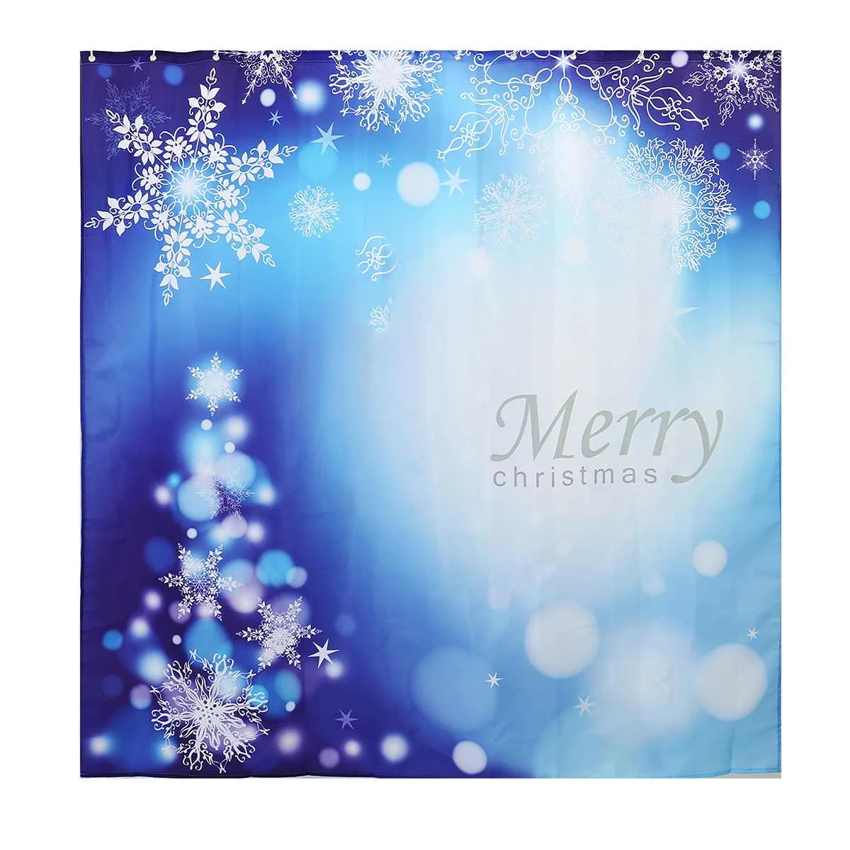 Merry Christmas, водонепроницаемая занавеска для ванной, Рождественский Санта Клаус, коврик для ванной, крышка для унитаза, полиэстер/фланелевая занавеска для душа