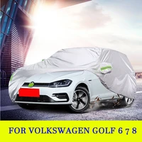 exterior full car cover outdoor protection for vw golf 6 7 7 5 mk7 golf 8 mk8 accessories 2015 2016 2017 2018 2019 2020 2021