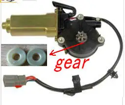 Моторная шестерня электростеклоподъемника подходит для 1990 1997 Honda Civic del Sol preпослуd