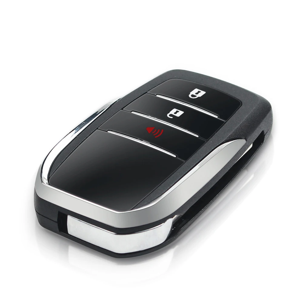 KEYYOU модифицированный флип 2/3 кнопки чехол для ключа Toyota Prius RAV4 Camry Corolla 2012 - 2015