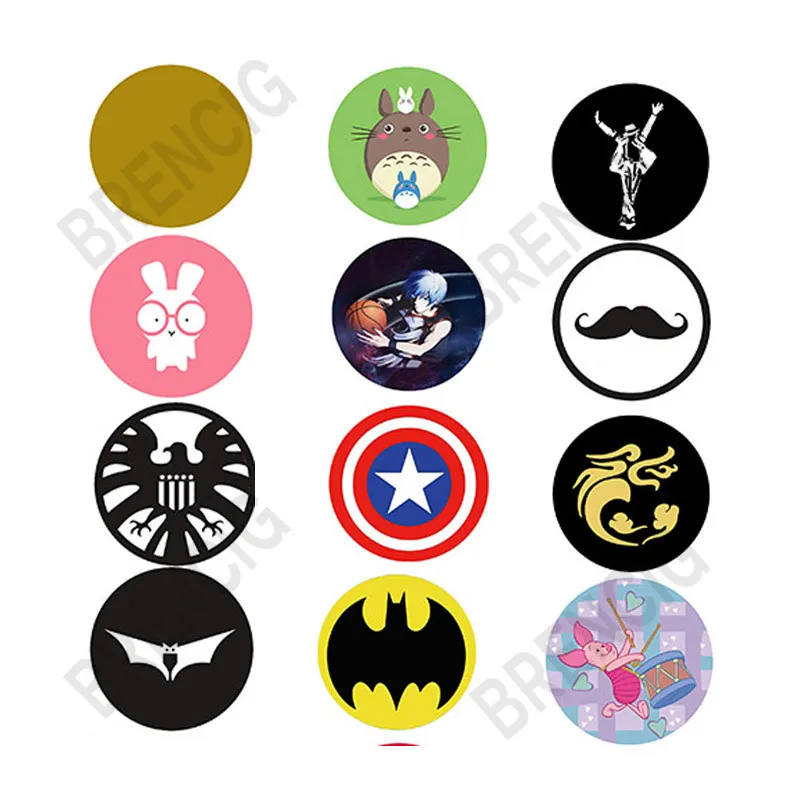 Металлическая пластина диск с улыбкой железный лист для магнитного мобильного