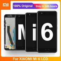 5 15 original screen for xiaomi 6 mi6 lcd display touch screen digitizer assembly panel for xiaomi mi 6 mce16