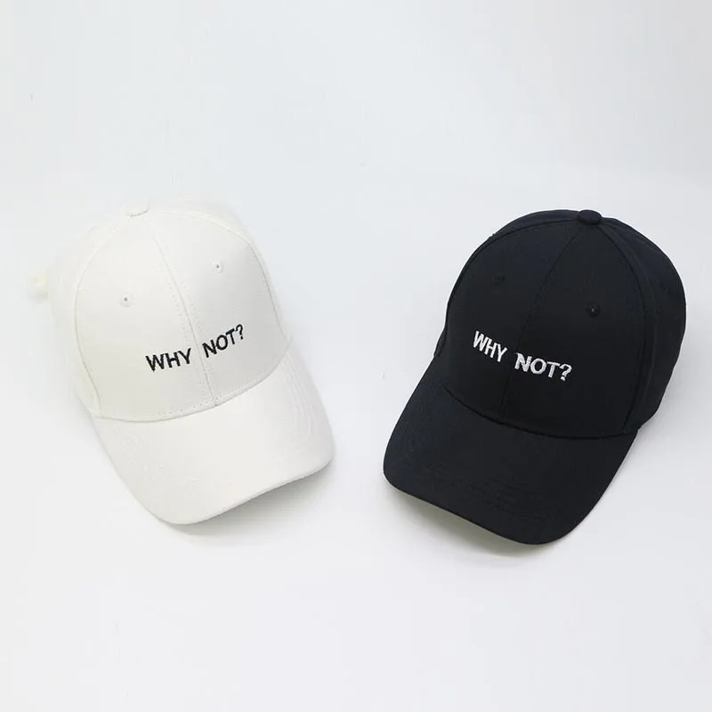 Бейсболка с надписью Why Not Snapbacks, хип-хоп кепка для мужчин и женщин, шапка для папы, хлопковая черно-белая облегающая Кепка для мальчиков и девочек, кепка s