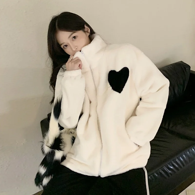 

Winter Woman Chinese Cotton Pad Coat Coat Women's Autumn And Winter 2021 New Design Sense Of Collar Thickened Warm Loose Top