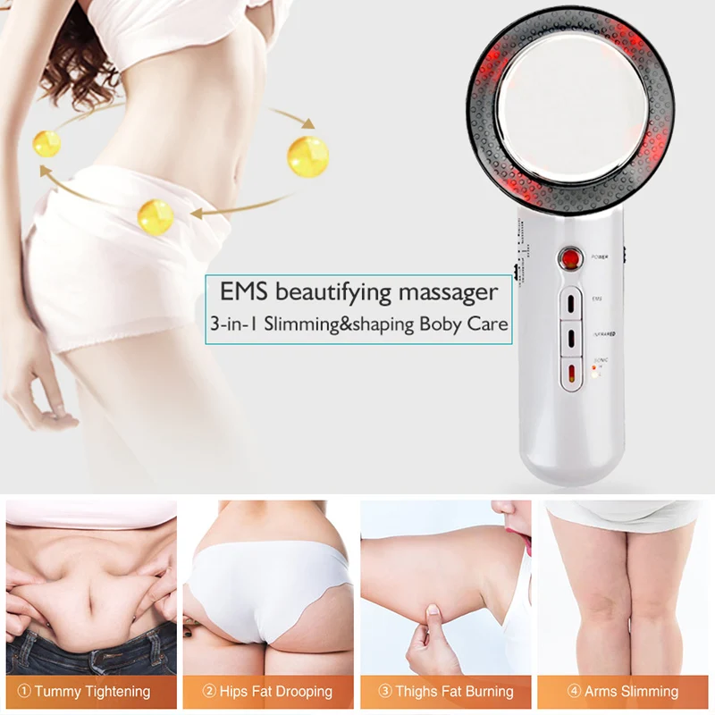 

Антицеллюлитный Массажер для похудения, аппарат для кавитации тела, сжигания жира, стимуляция мышц Ems, антицеллюлитный массажер