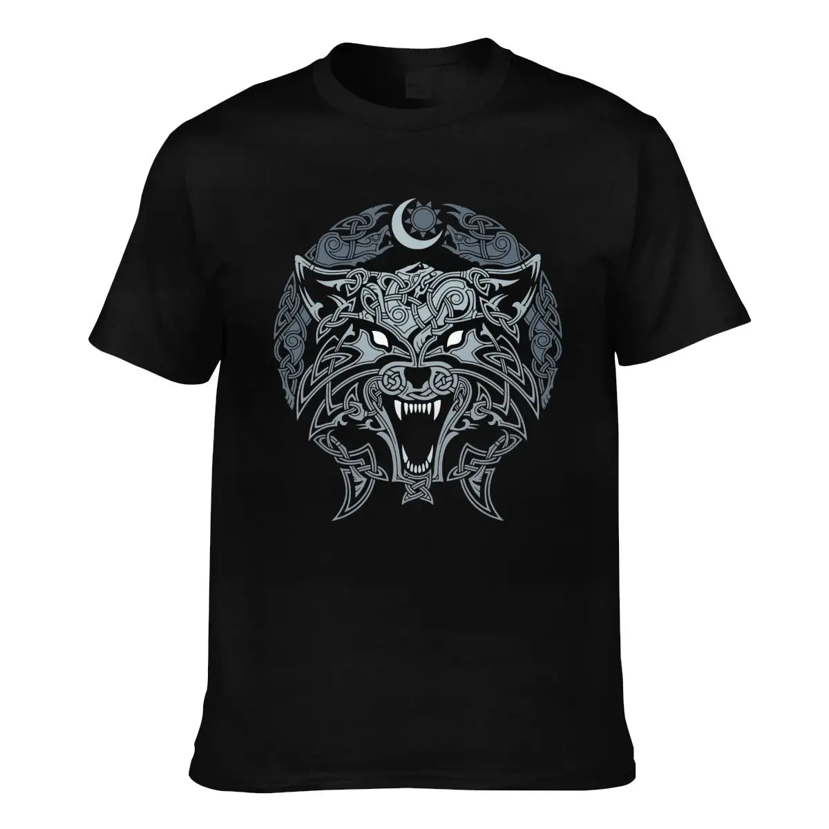 

Wolves Of Ragnarok Vikings T Shirt Valhalla Odin Plus size Fashion T-Shirt Print 100 Cotton Tshirt Male