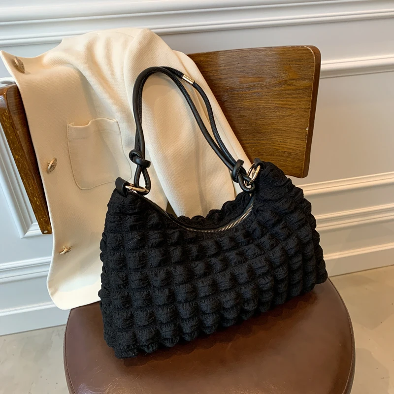 Фирменные женские сумки на плечо Большая вместительная дизайнерская Мягкая