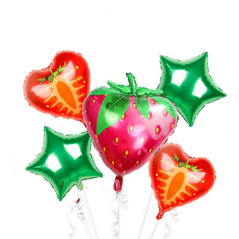 Воздушный шар в виде тропических фруктов 6 шт. | Дом и сад