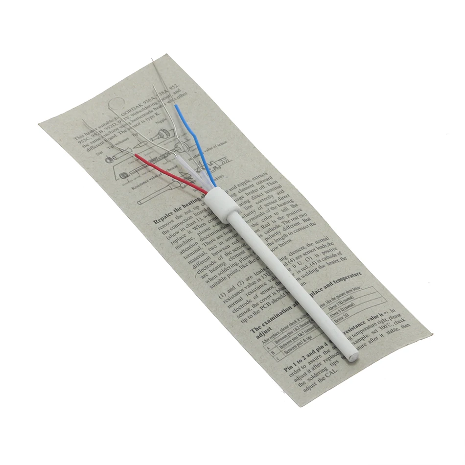 GORDAK 936A Электрический паяльник с четырьмя проводами нагревательный элемент для 952