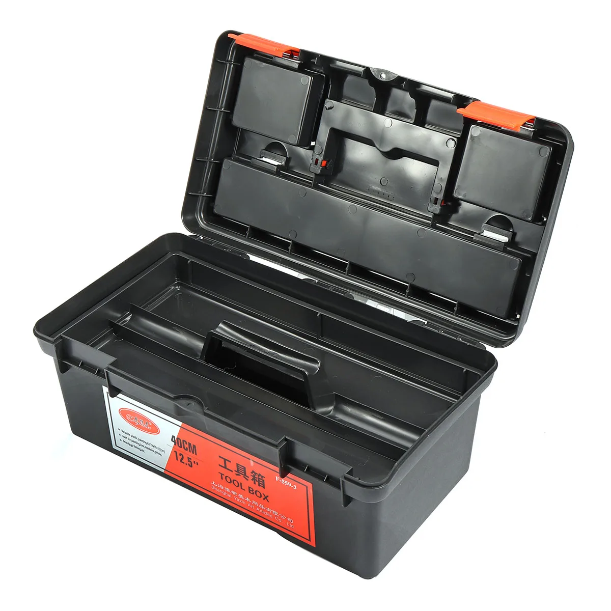 Портативный контейнер 2 слоя s чехол для инструментов съемный пластиковый ящик 16