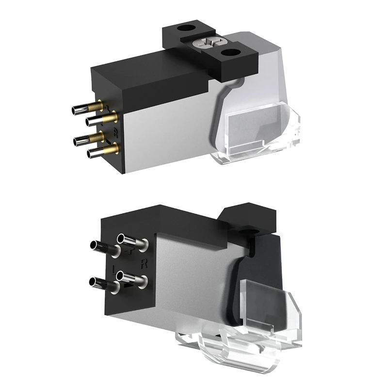 Вращающийся магнитный картридж LP фонограф полупросверленный конусный