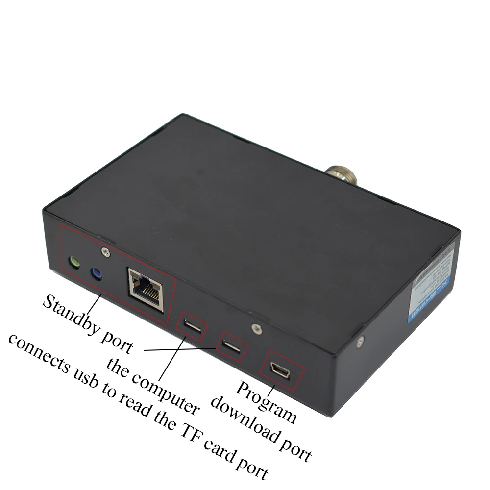 Mini1300 4 3 дюймов ЖК дисплей сенсорный Экран 0 1 1300 МГц HF/VHF/UHF муравей SWR антенный