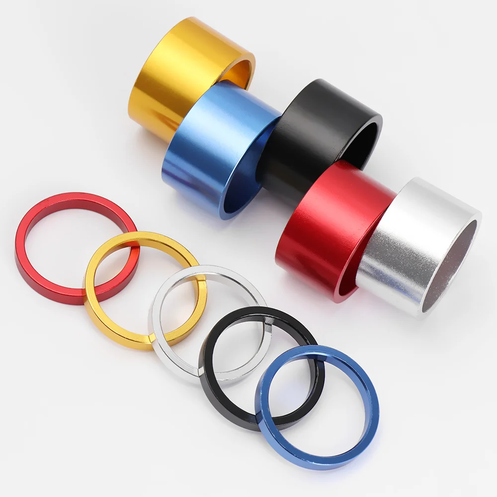 4 шт. велосипедные вилки и шайбы из алюминиевого сплава 5 цветов