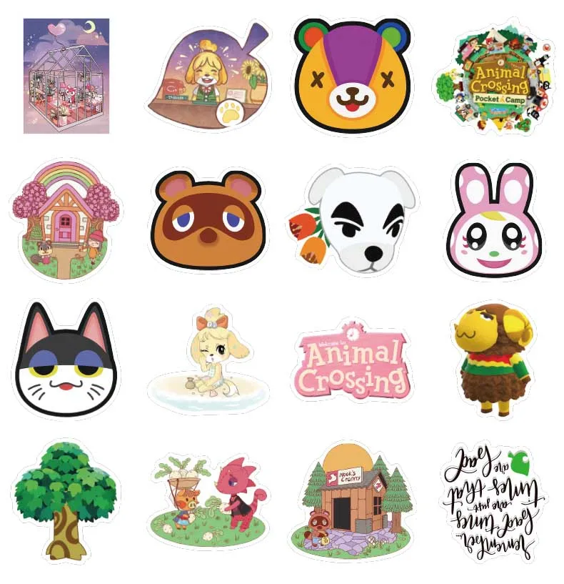 

50Pcs Friends Of The Forest Club Animal Forest Cartoon Sticker For Refrigerator Suitcase Scrapbook Diary Book Waterproof Sticker