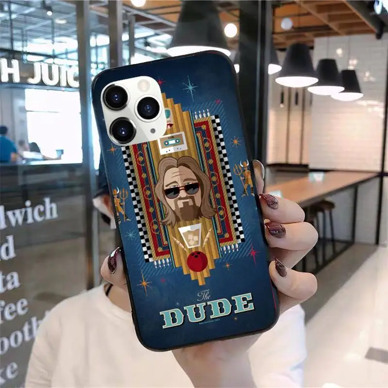 

Movie Film The Big Lebowski Phone Case for iPhone 11 12 mini pro XS MAX 8 7 6 6S Plus X 5S SE 2020 XR