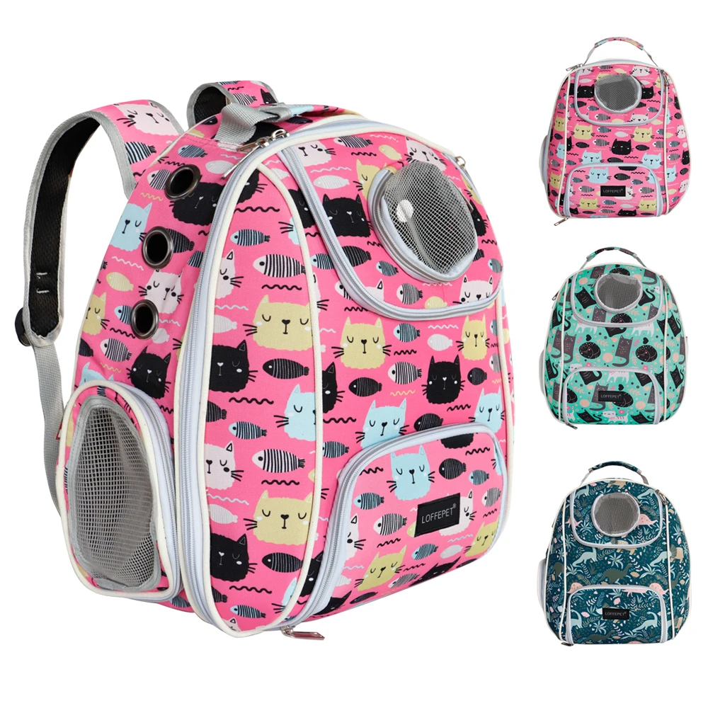 Дышащая сумка для собак и кошек вместительный рюкзак переноски щенков