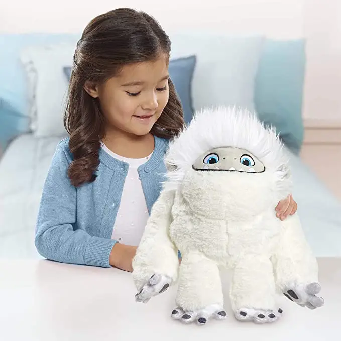 

35cm/55cm Anime Abominable Monster Snowman Everest Plush Figure Toy Soft Stuffed Doll Gift for Kids Children Gift