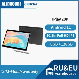 ALLDOCUBE iPlay 20P 10.1 inch Android 11 Tablet Octa Core 6GB Ram 128GB Rom 1920*1200 IPS Helio P60 
