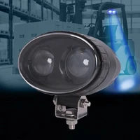 sup light led forklift safety light blue spot light warehouse safe warning light 8w led cree chip 10v 30v wide voltage250lm