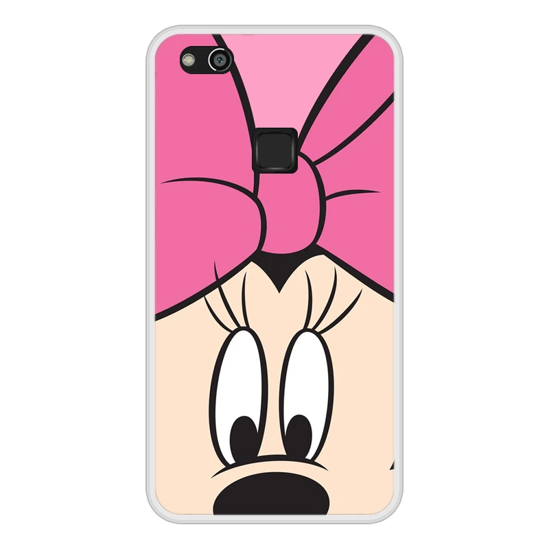 Case for Huawei P10 Lite Soft Silicone TPU Mickey Minnie Pattern Painting Cover Coque P 10 P10Lite Phone |