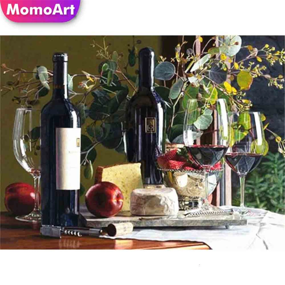 MomoArt Алмазная вышивка декор для кухни картина Стразы мозаика полный квадратный