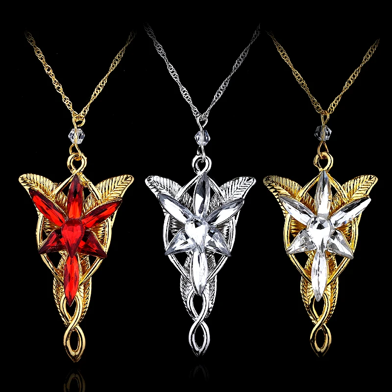 Ювелирные изделия из фильма Властелин подвесок ожерелье эльфы принцесса Арагорн