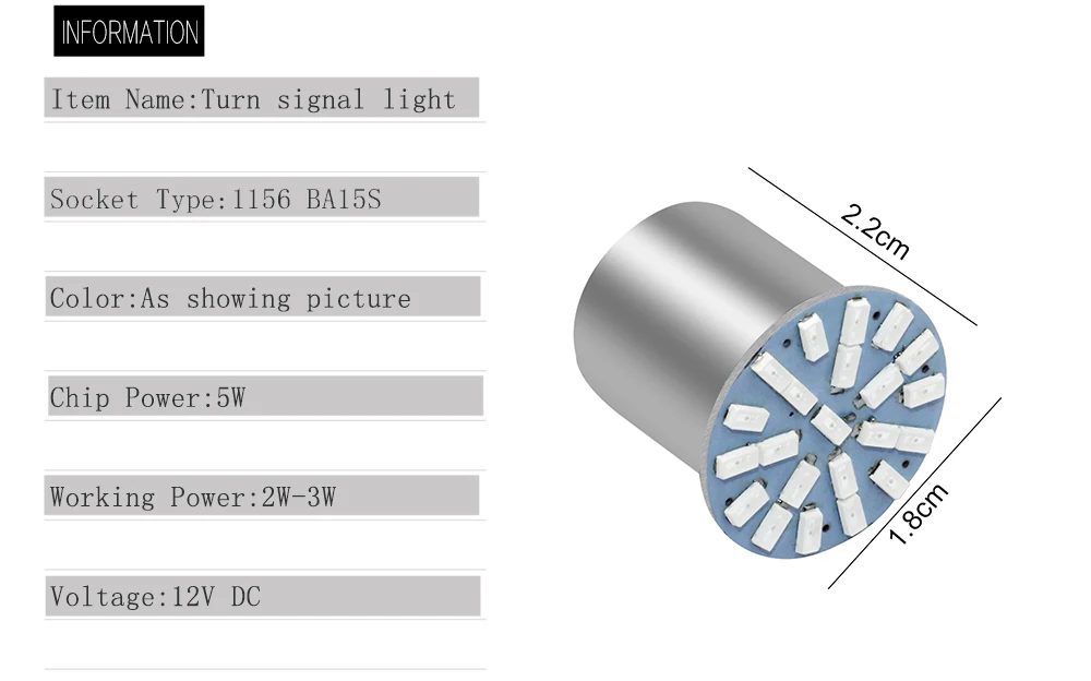 10 шт. 1156 1157 P21W BA15S R10W 22 SMD 3014 Светодиодный автомобильный дневной ходовой светильник, Автомобильный задний боковой индикатор, светильник s, лампа для парковки