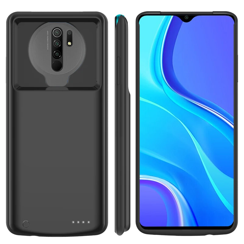 Чехол для зарядного устройства Xiaomi Redmi 9 тонкий силиконовый ударопрочный чехол