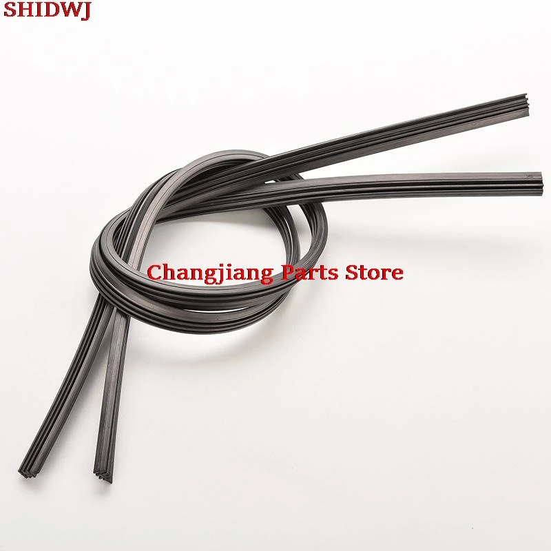 

1Pcs Auto Car Windshield Wiper Bus Rubber Universal Bracketless Frameless Wash Blade Refill Soft Replacement 6mm 26'' /24''