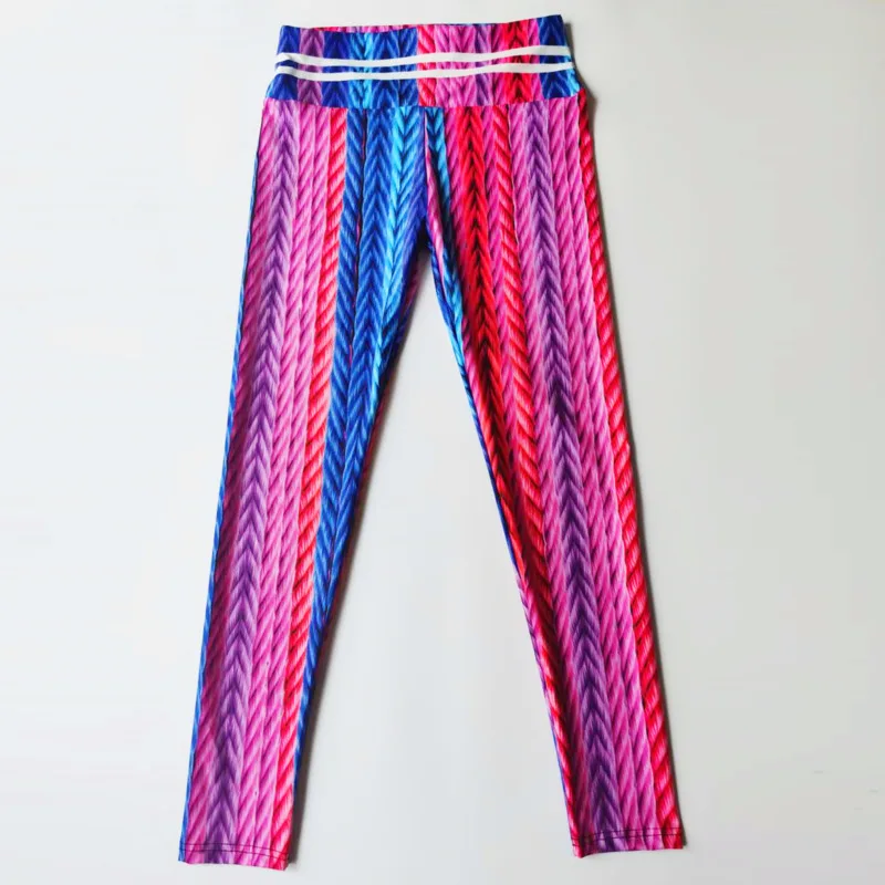 Tie Dye Tights Leggings Sports Women Fitness Push Up Yoga Pants Stretch Workout Leggings Running Slim Gym Leggings Plus Size 3XL