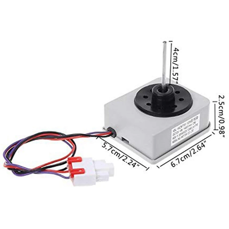 Подходит для охлаждающего вентилятора холодильника Hisense двигатель постоянного