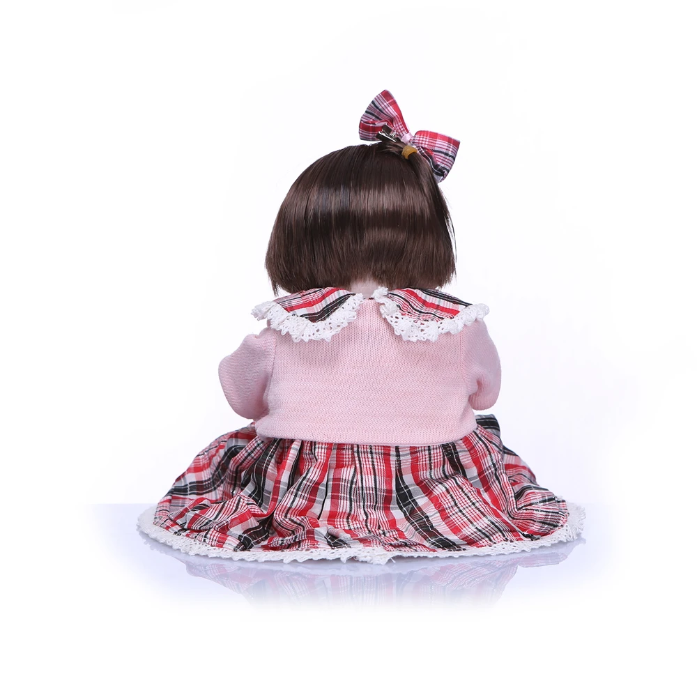 

NPK 25CM Newborn Reborn Baby Dolls Silicone Full Body Cute Mini Baby Girl Alive Doll For Kids Princess Fashion Bebes Reborn Doll