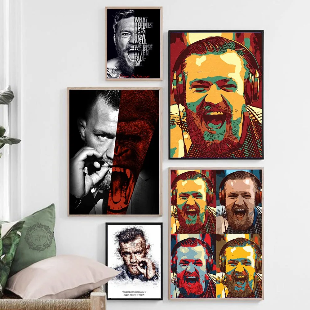 Legends спортивные плеер бокс Star Бодибилдинг боксер художественные плакаты и принты