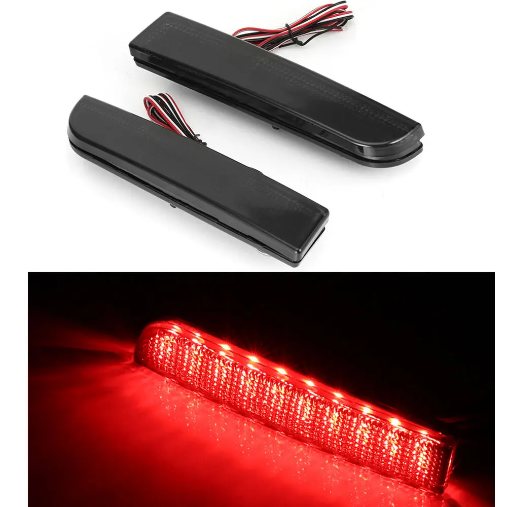 2 шт. задний светодиодный стоп сигнал светильник LED DRL Стоп фонарь для Защитные