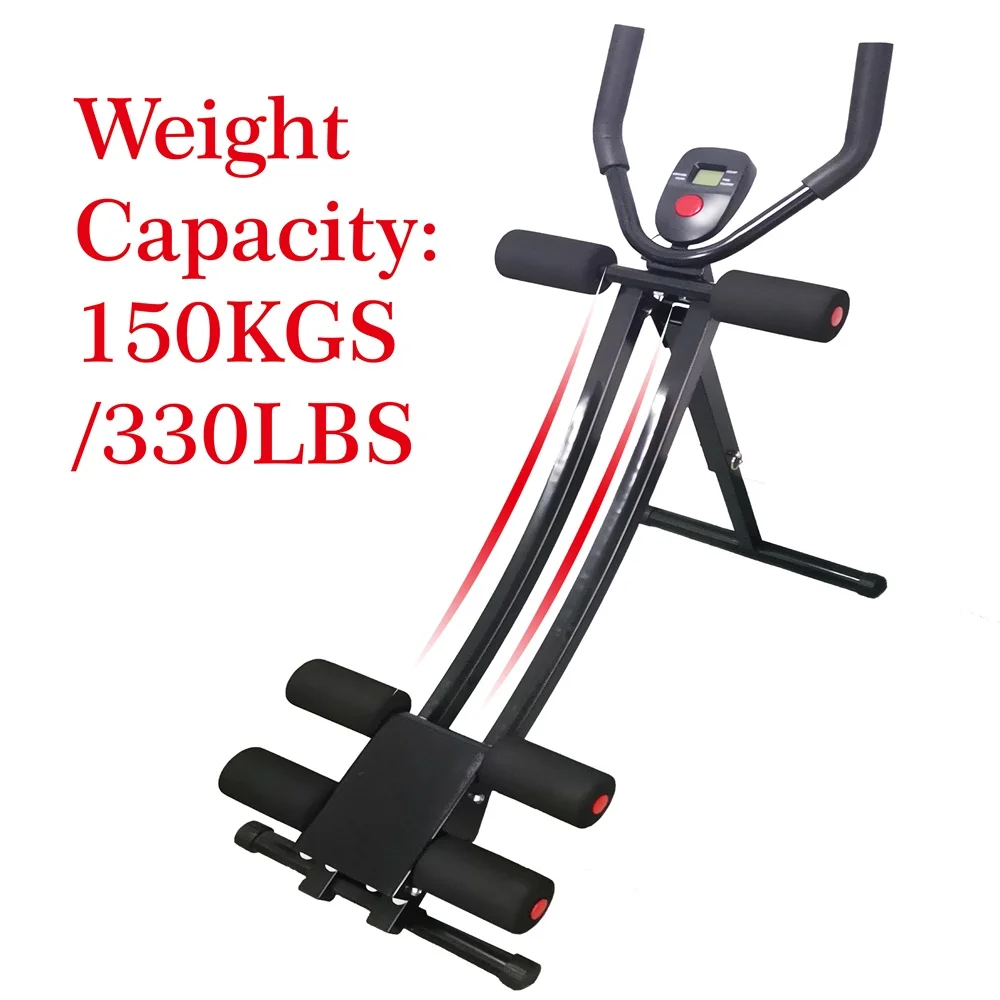 저렴한 높이 조절 코어 및 복부 트레이너 운동 기계, 홈 체육관 근력 훈련 복부 피트니스 장비 O2K0019