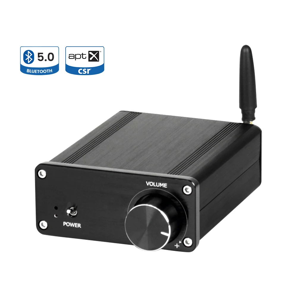 AIYIMA Bluetooth 5 0 Mini HIFI TDA7498 стерео 2 каналов 100 Вт * высокомощный цифровой усилитель