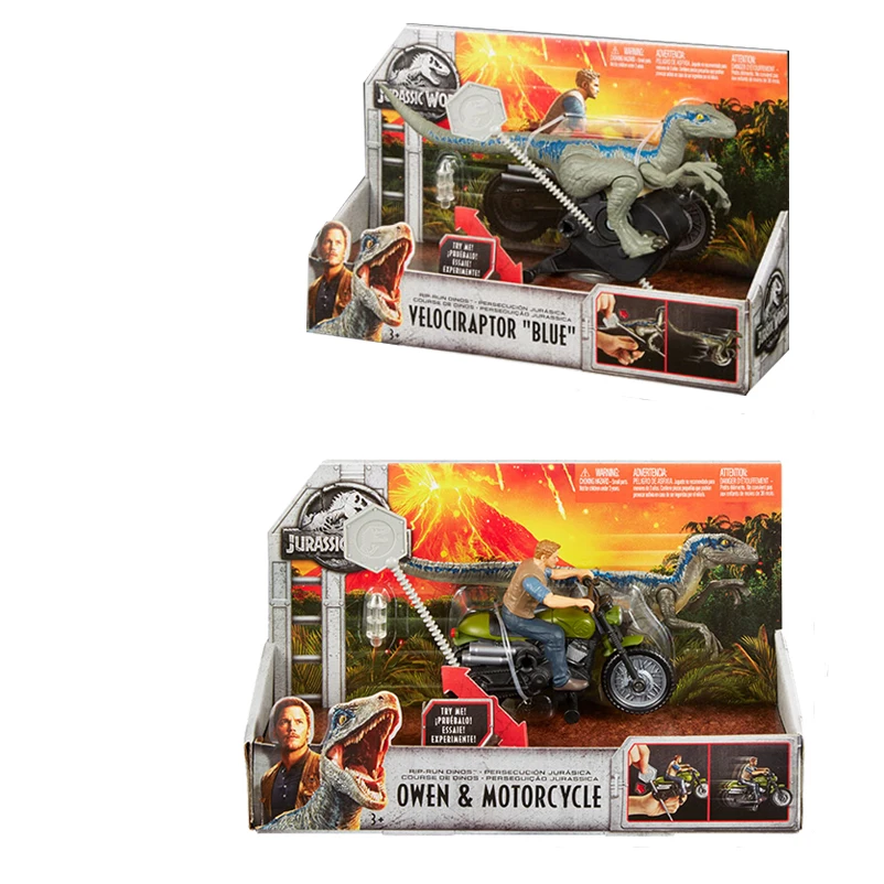 Мир Юрского периода 2 атака пакет Velociraptor Дракон Оуэн фигурка Лидер продаж модель куклы игрушки для детей