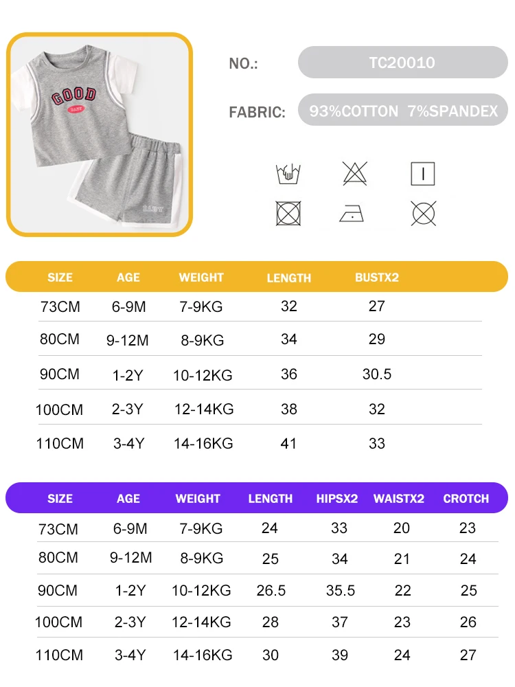 

TINY CROWN 0-6Y Baby Girl Boy T shirt Set Cotton Toddler Jersey Short Sleeves Tee and Shorts 2021 Summer Set Red Black