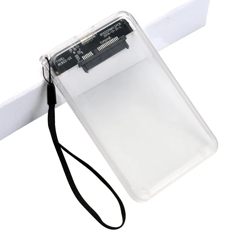 Прозрачный жесткий диск USB3.0 2 5 &quotSATA последовательный порт твердотельный