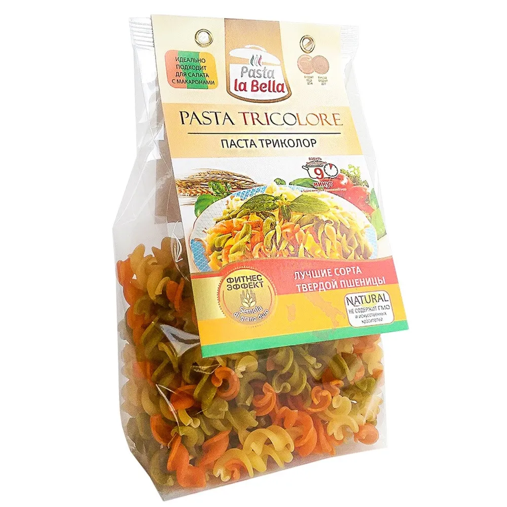 Макароны Pasta la Bella &quotТриколор&quot 250 гр|Паста| |