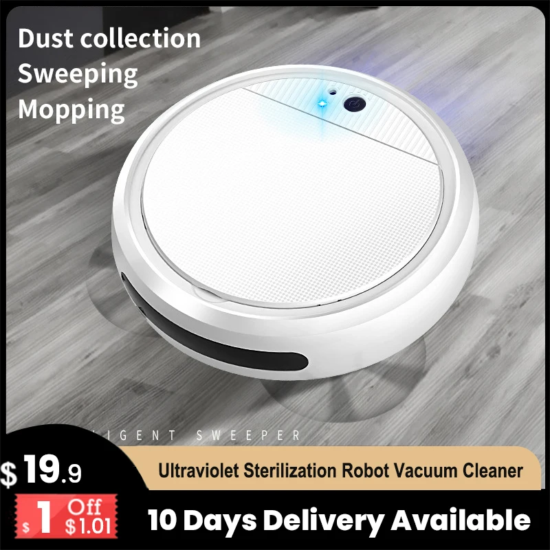 

Sterilization Function Robot Vacuum Cleaner Smart Disinfection Floor Sweeper Dry&Wet Mopping Scrubber Vacuum Cleaner