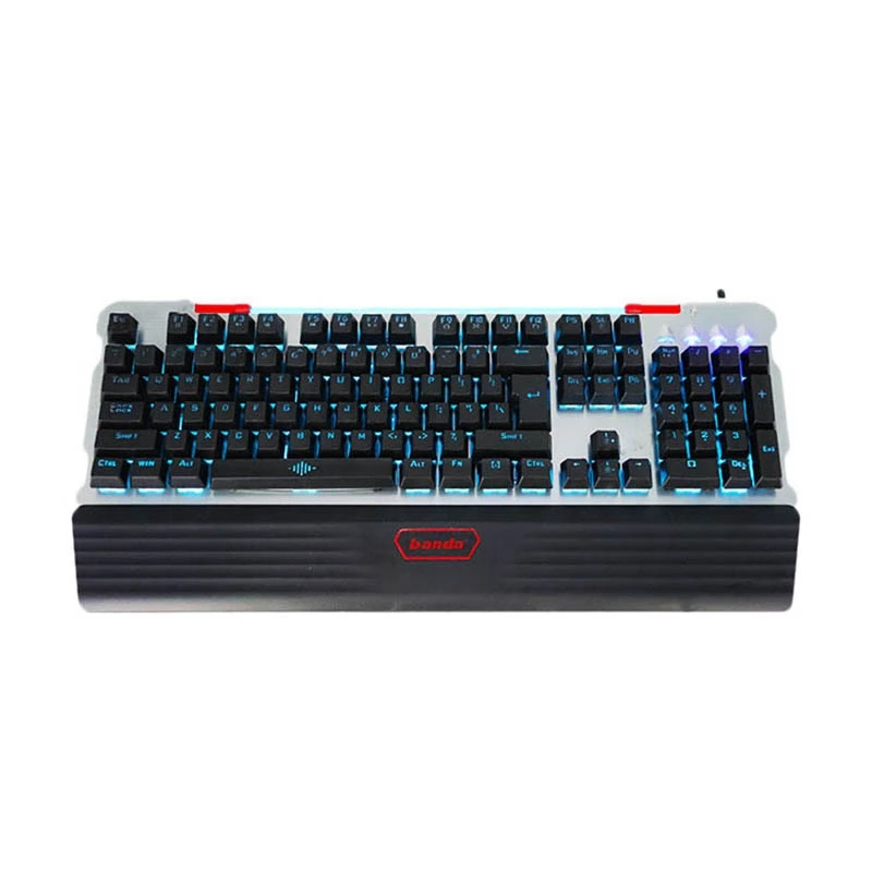 

Banda MK20 Mechanical Keyboard, an Ergonomic Waterproof Wired USB Mechanical Keyboard for Desktop and Laptop Computers