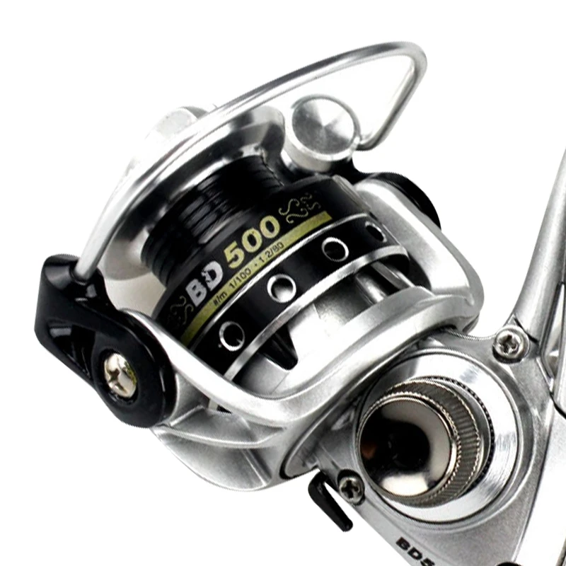 

Fishing Reels Bd500 Pinning Fishing Reel Palm Metal Spool Fish Wheel Spinning Reel