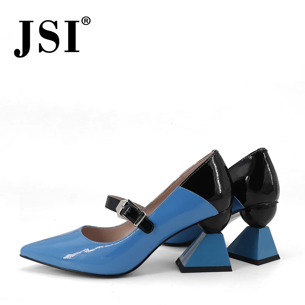JSI/Новинка Весенняя женская обувь из натуральной кожи Высокое качество Необычный