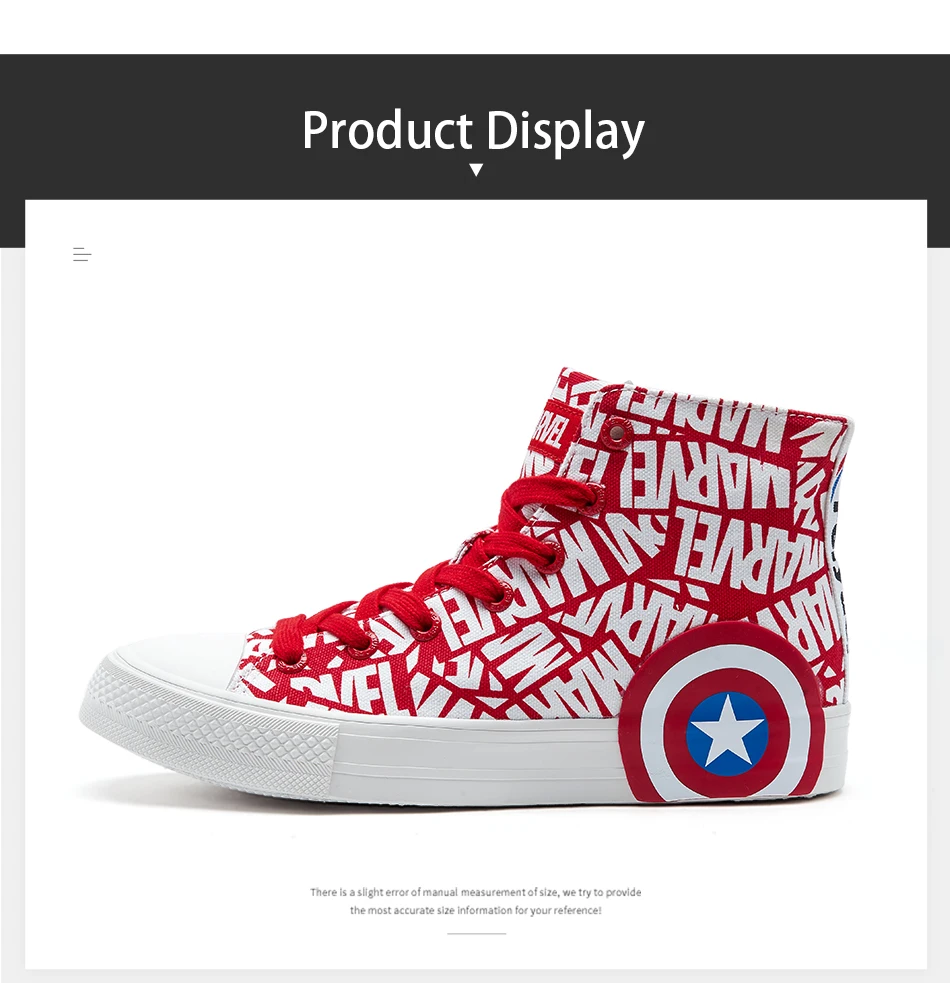 Feiyue Marvel/Новинка 0015 года; парусиновая обувь; Ограниченная серия; уличные вулканизированные кроссовки «Капитан Америка»; красная обувь; женская и мужская обувь на плоской подошве