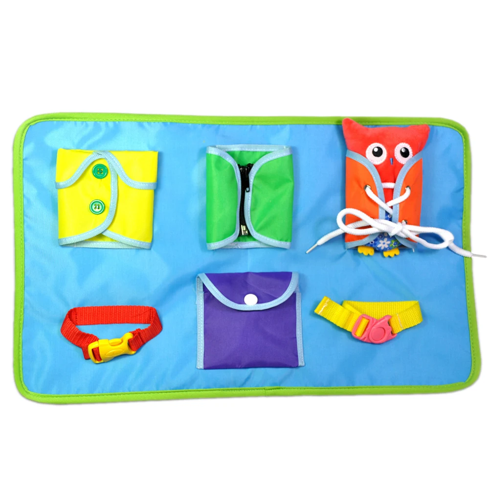 Детские развивающие Игрушки для раннего развития обучающая доска тканевая книга