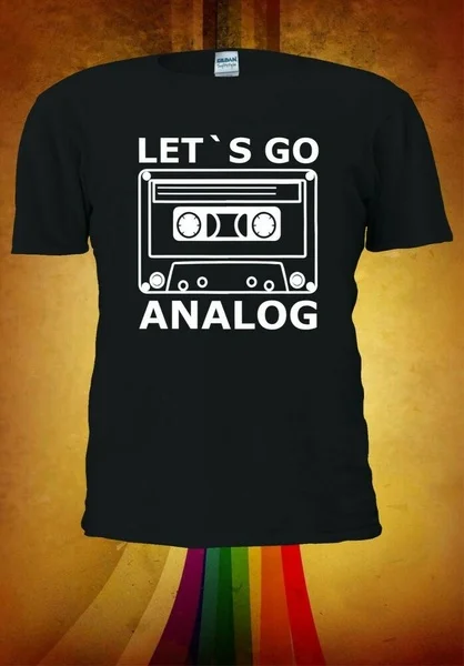 

Футболка унисекс, аналоговая, для мужчин и женщин, 3097